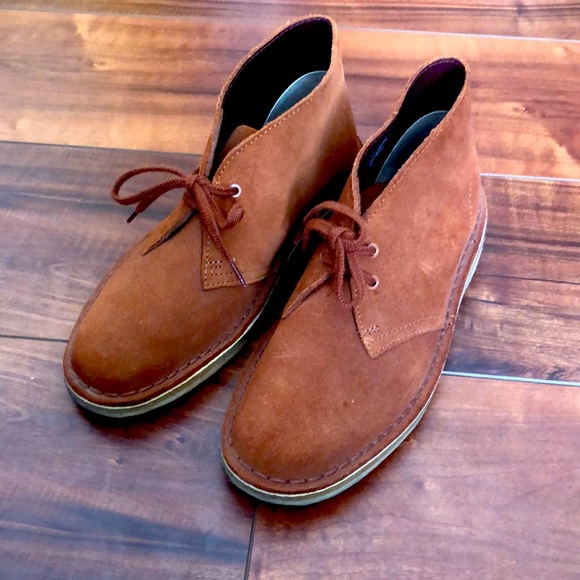 Clarks Shoes - Clarks brown suede boots - Women’s size 6